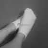 Getragene Socken