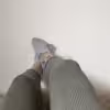 Getragene Socken