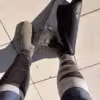 🔥 Getragene Reitsocken & heiße Füße nach Stall und Reiten 🔥 - Größe 40