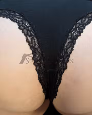 Kategorie getragene Jeans & Hosen kaufen 39 Brazilien Slip mit Spitze 🔥