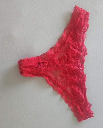 Roter Spitzensplip