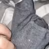 getragene socken