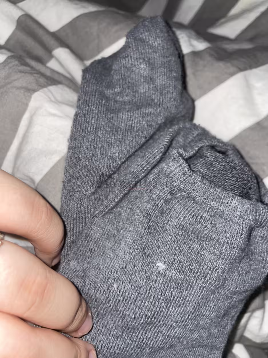 getragene socken – Bild 2