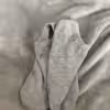 Getragene Graue Sneaker-Socken – 12 Stunden echter Alltag