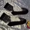 Schwarze Mesh-Socken mit Spitze – elegant, zart & verführerisch