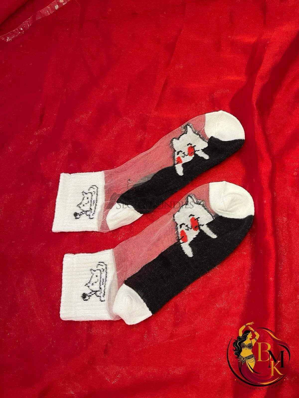 Süße Mesh-Socken mit Katzenprint – verspielt, frech & ganz nah an meinen Füßen 3 Süße Mesh-Socken mit Katzenprint – verspielt, frech & ganz nah an meinen Füßen – Bild 3