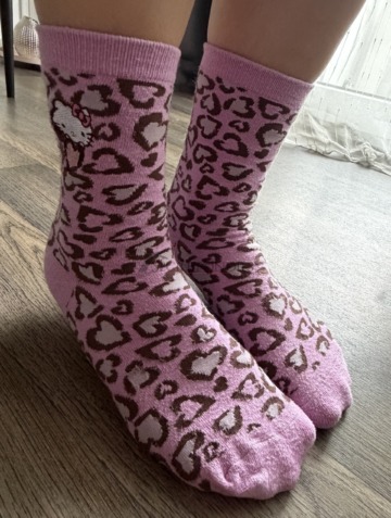 Rosa Hello Kitty Socken