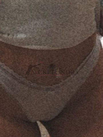 Weißes Spitzen Dessous Tanga - 2 Tage getragen