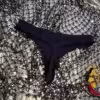 Blauer Cotton-String – schlicht, eng & ganz nah an meinen Kurven