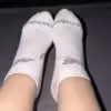 Getragene New Balance oder Herz Socken (2 Tage getragen - beim Sport und in der Freizeit)