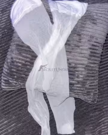 Kategorie getragene Jeans & Hosen kaufen 11 Simple weiße Nylonstrümpfe