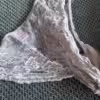 Rosa spitzen Slip, Brazil, 3 Tage getragen