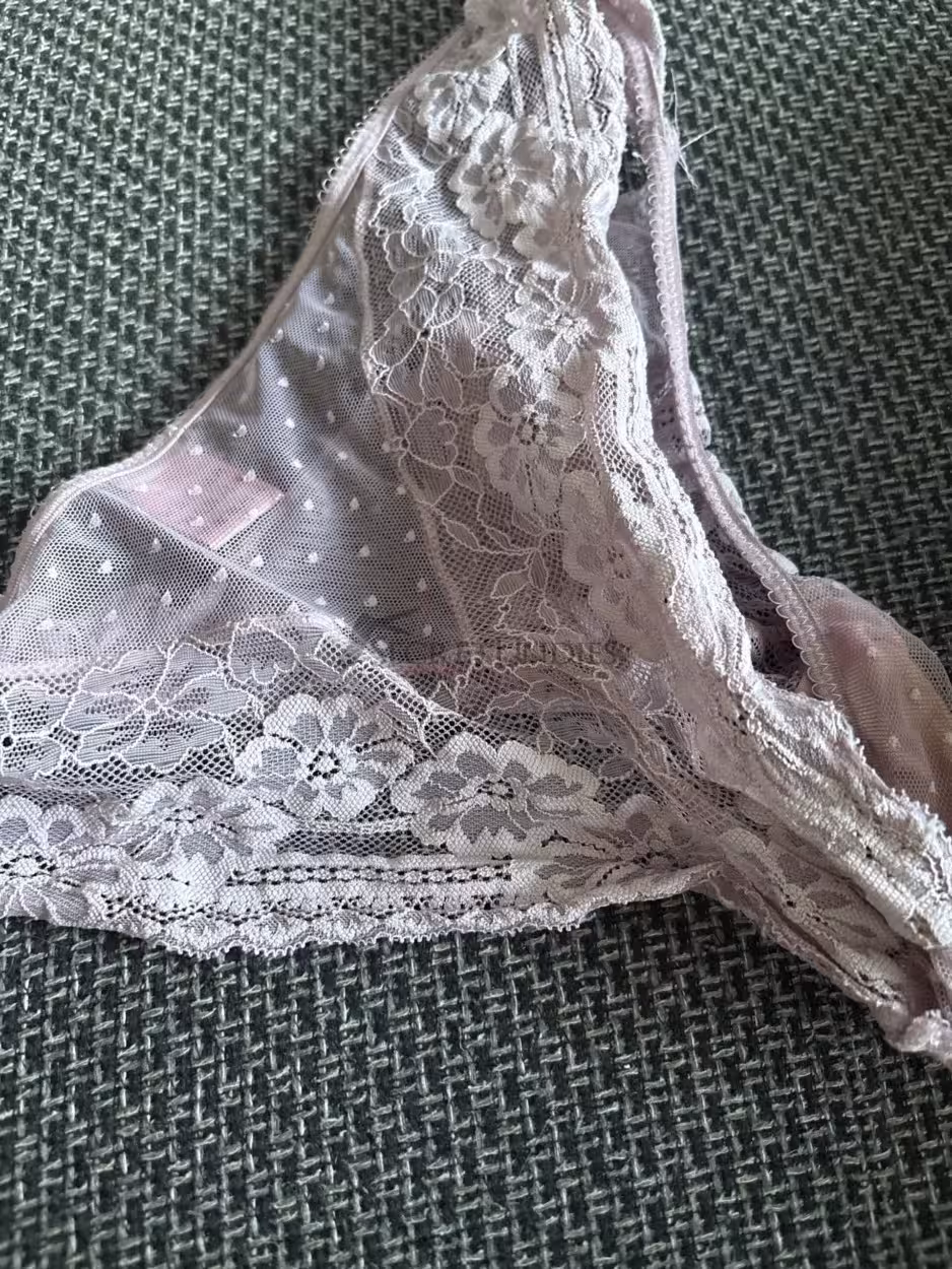 Rosa spitzen Slip, Brazil, 3 Tage getragen – Bild 4