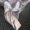 Rosa spitzen Slip, Brazil, 3 Tage getragen