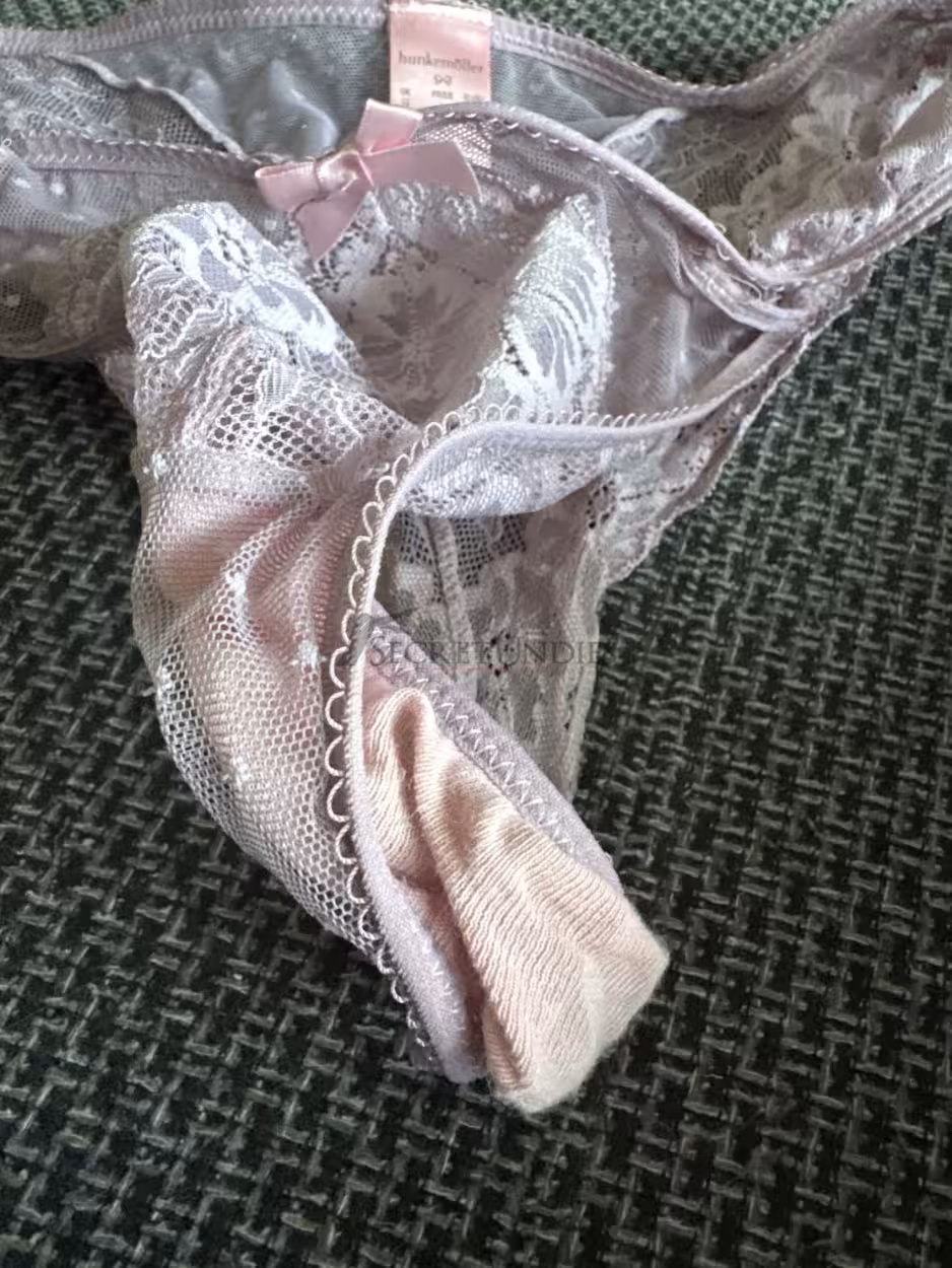 Rosa spitzen Slip, Brazil, 3 Tage getragen – Bild 3