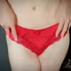 ❤️‍🔥Deine Fantasie in Rot – Slip oder Tanga – the red One , welche Veredelungen wünscht du dir? ❤️‍🔥