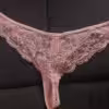 Spitzentanga Rosa