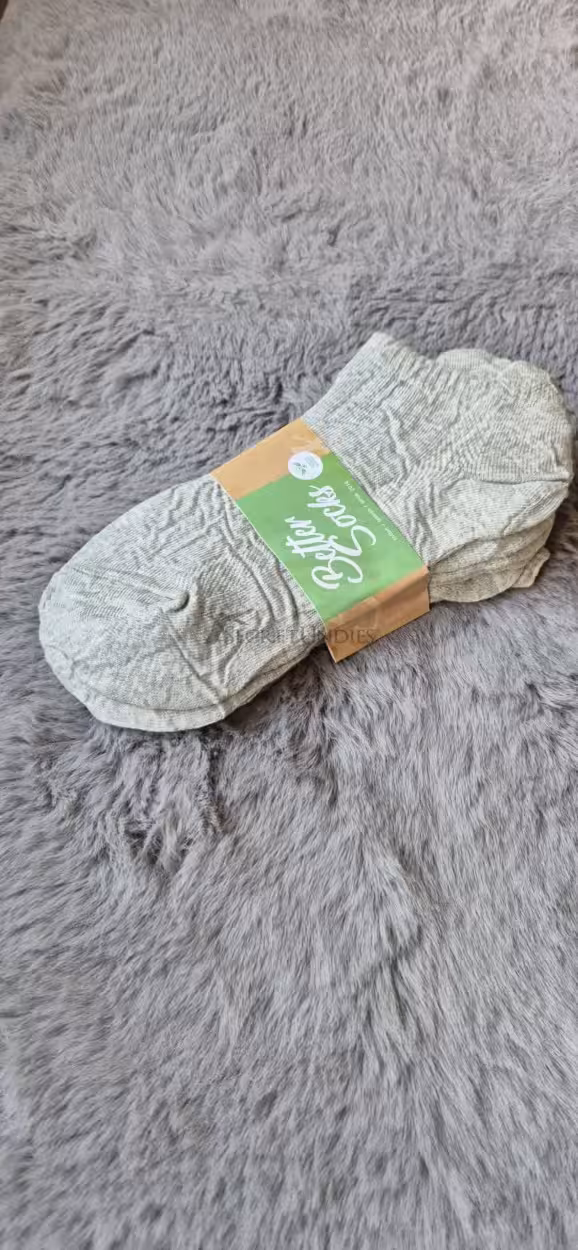 Sneaker Socken grau 2 Sneaker Socken grau – Bild 2