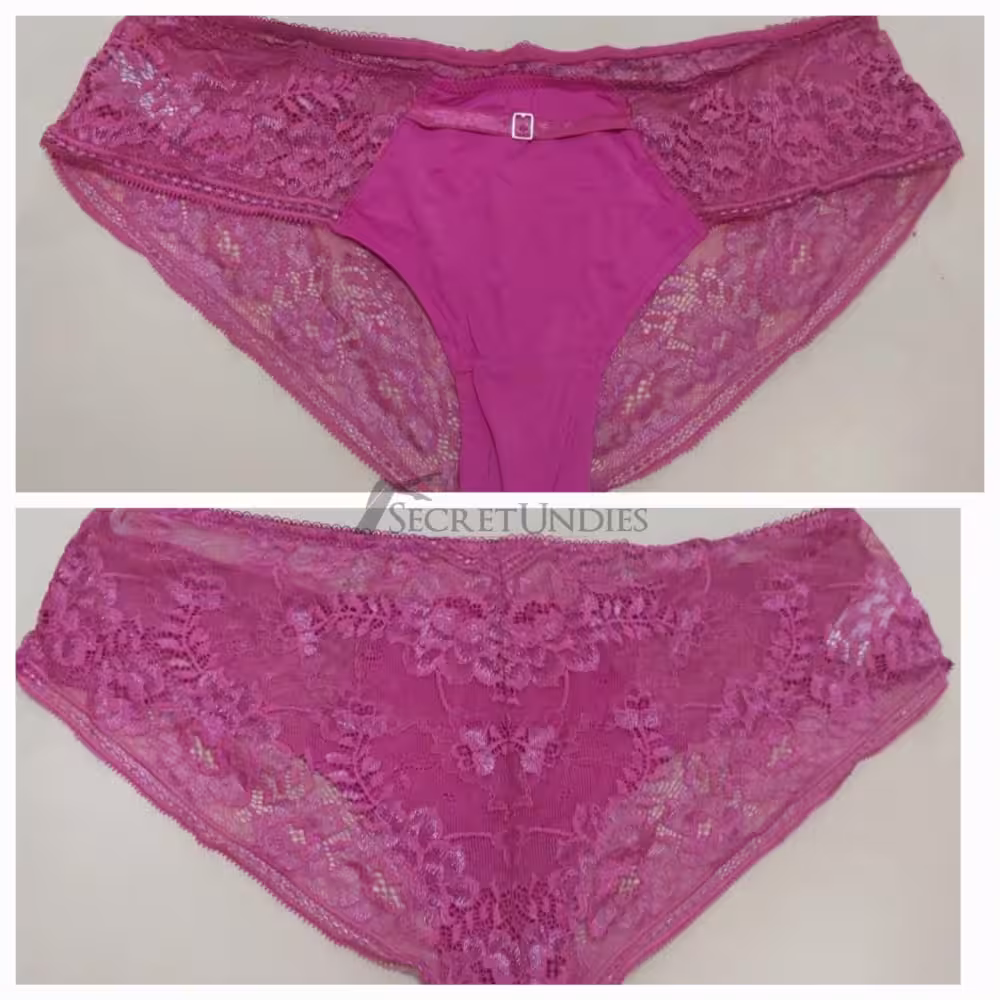 Spitzen-Höschen Pink – Bild 3