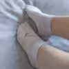 Sneakersocken, zwei Tage getragen
