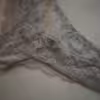 Grauer Brazilian Slip mit Spitze und ganz besonderer Duftnote💦