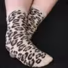 Getragene Leo-Socken | 48h auf den Beinen | luftdicht verpackt & diskreter Versand