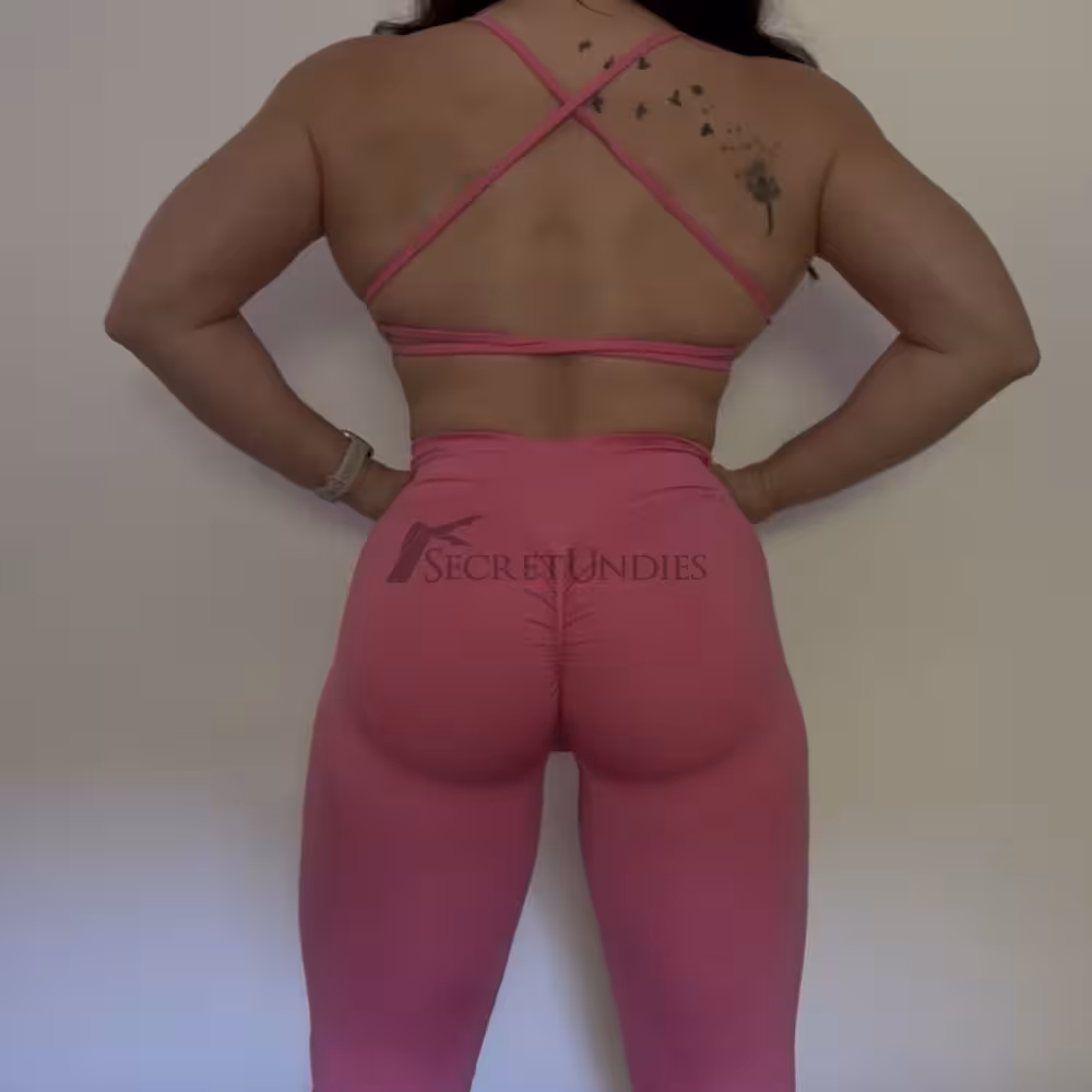 Pinkes getragenes Sport-Outfit – sportlich, feminin & exklusiv getragen – Bild 2