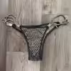 Silver Sparkle Competition Bikini – getragen bei mehreren Bodybuilding-Wettkämpfen