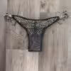 Silver Sparkle Competition Bikini – getragen bei mehreren Bodybuilding-Wettkämpfen
