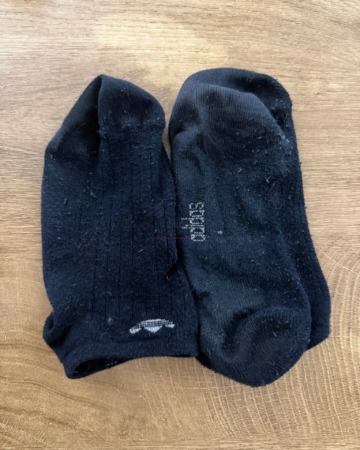 Getragene schwarze Socken 🖤 | persönlich getragen