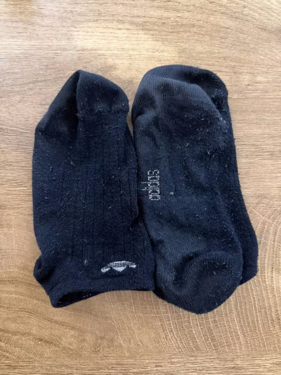 Getragene schwarze Socken 🖤 | persönlich getragen