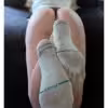 abgeranzte Socken ;-) 2 Tage getragen