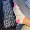Süße Sneakersocken, 24 Stunden getragen 🧦