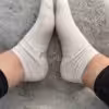 Weiße Socken