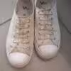 Getragene Sneaker