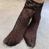 Sexy schwarze Spitzensöckchen