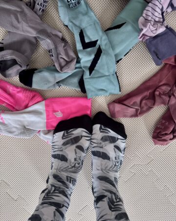 Daily Training – mindestens zweimal getragene Sportsocken