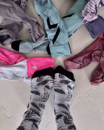 Daily Training – mindestens zweimal getragene Sportsocken