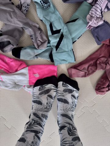 Daily Training – mindestens zweimal getragene Sportsocken