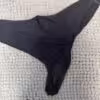 Black & Sweaty – 24 Stunden getragener Slip mit Sporteinheit