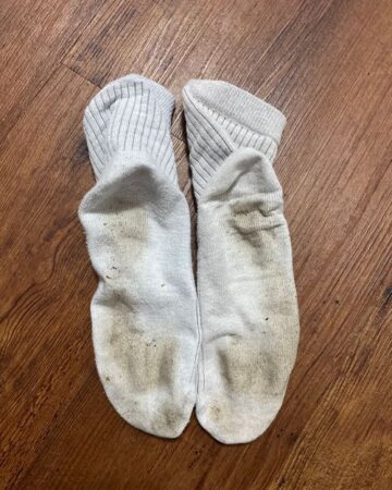 Socken - 2 Tage getragen