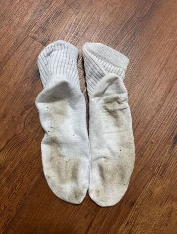 Socken - 2 Tage getragen